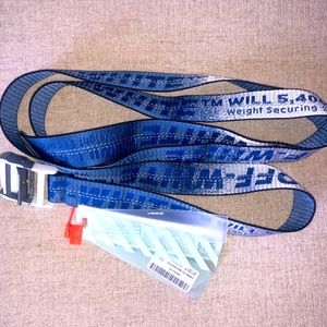 Off White industrial Belt in Blue